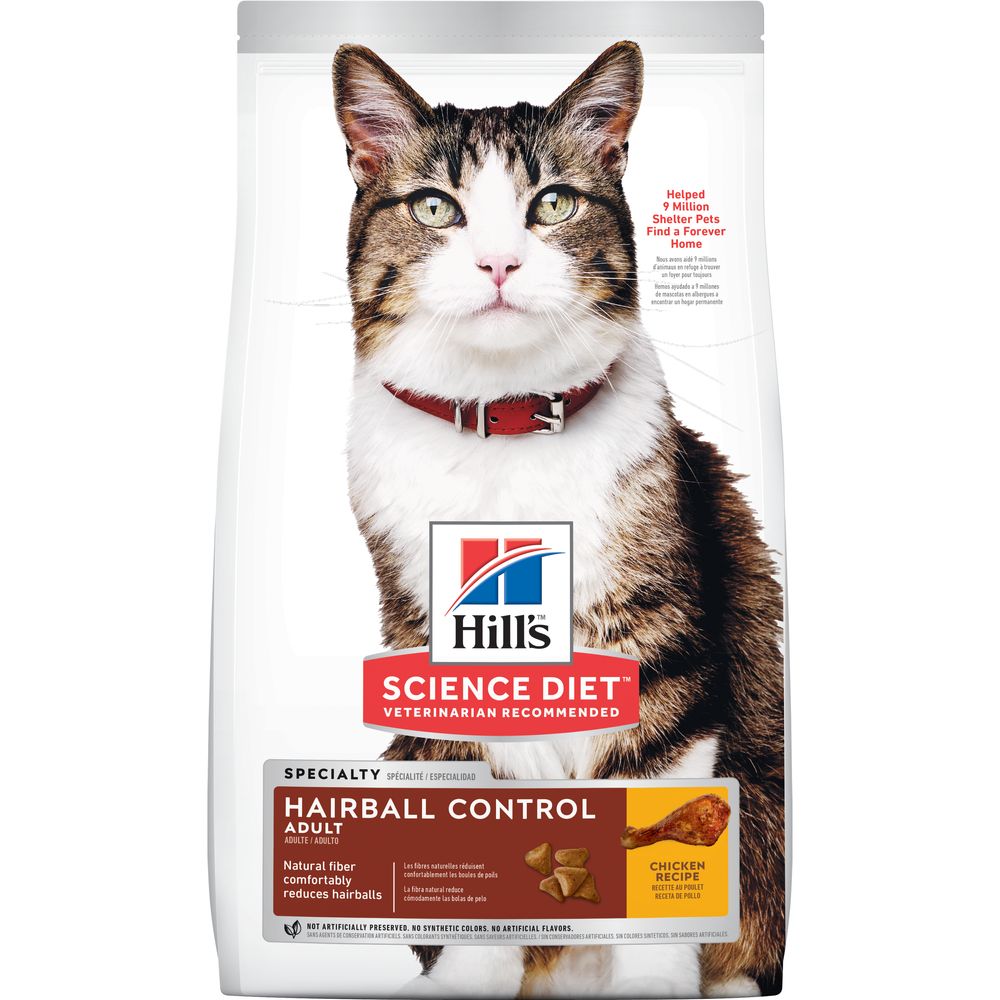 Adult Hairball Control Cat Food